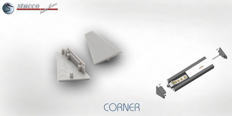 Endkappen Alu CORNER
