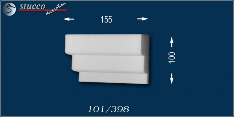 Fassadenelement linkes Schließelement zum Fenster Nairobi 101