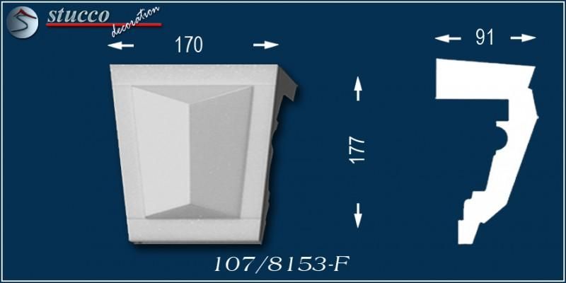 Fassadenelement Schlussstein Canberra 107-F