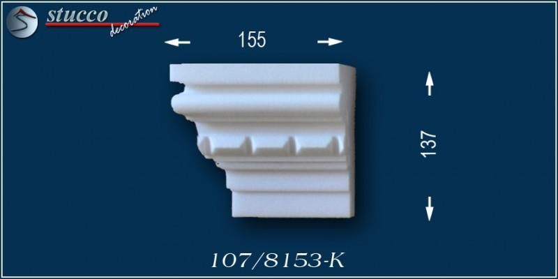 Fassadenprofile linkes Schließelement zum Fenster Damascus 107-K