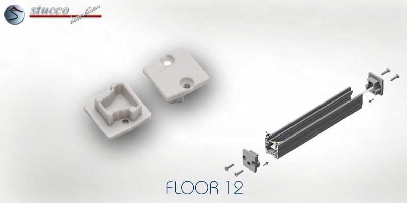 Endkappen Alu FLOOR 12