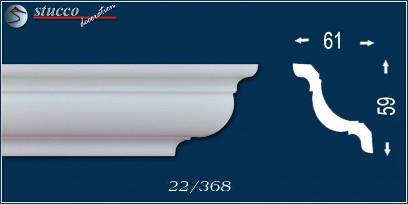 Stuckleiste Oslo 22