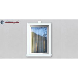 16. Fassaden Idee für Aussenstuck zur Fensterumrandung / Türumrandung