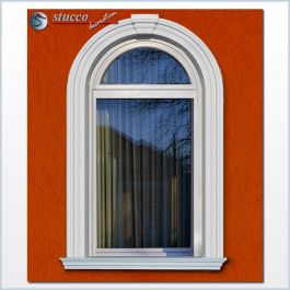 102. Fassaden Idee: flexible Stuckleisten zur Fensterverzierung