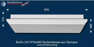 Berlin 201-970x460 Deckenlampe ohne LED Beleuchtung