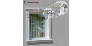 Laibungsprofil beschichtet Leipzig KT-250 mm tief