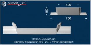 Verbindungsstück für direkte Beleuchtung Bayern 400+2x10