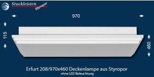 Erfurt 208-970x460 Deckenlampe ohne LED Beleuchtung