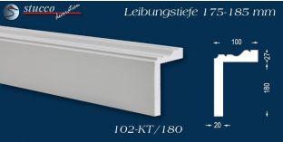 L-Profil für Laibung und Faschen Oxford 102-KT 175-185 mm
