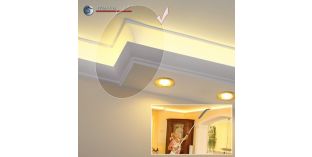 Endstück links zum LED L-Profil München 190+205 PLEXI PLUS