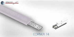 Abdeckung opal F Click ALU CORNER 14