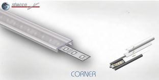 Abdeckung transparent C Click ALU CORNER