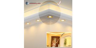 Äußeres Eckelement zur Profilleiste 190+205 PLEXI PLUS