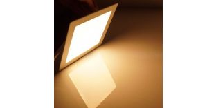 LED Panel Deckenlampe eckig warmweiß 3 Watt