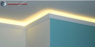 LED Stuckleiste für indirekte Beleuchtung Fulda 212