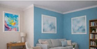 Styropor Deckenleisten und Wandleisten, Zierleisten Nantes 57