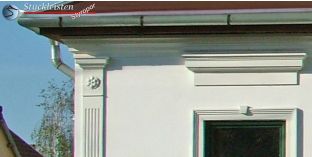 Stoßfest beschichtetes Fassadenprofil Gesims Stralsund 156