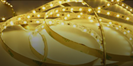 Einfarbige LED Streifen SMD 3528 mit wei&szlig;em Licht