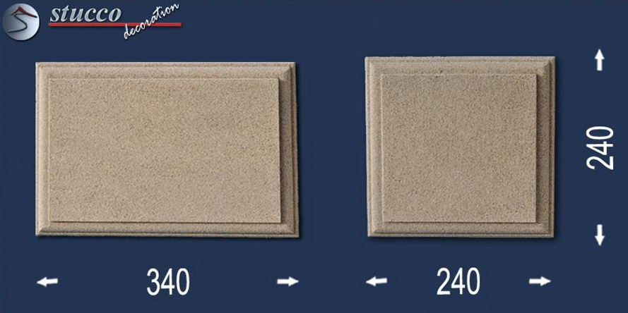 Quadersteine aus Styropor beschichtet