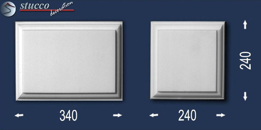 Bossenplatten aus Styropor (Polystyrol)