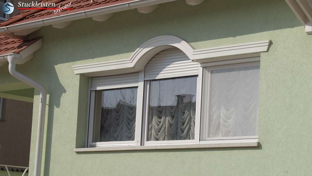 Außenstuck flexible Stuckleisten biegbare Fassadenprofile