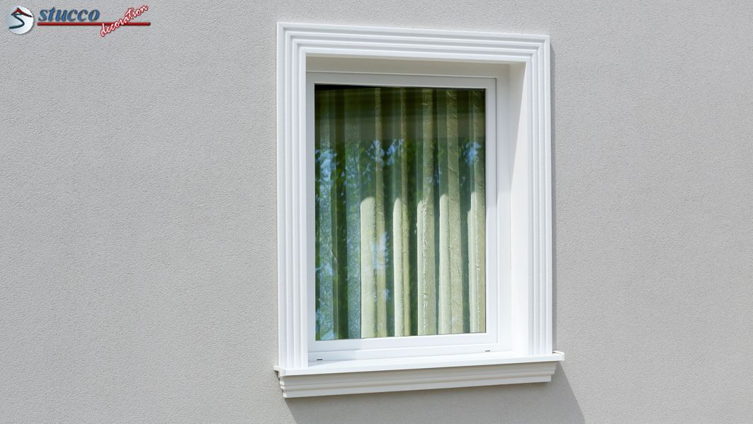 Muster-Set Fensterfaschen Fensterumrahmungen Fassadenprofile Außenfassade 