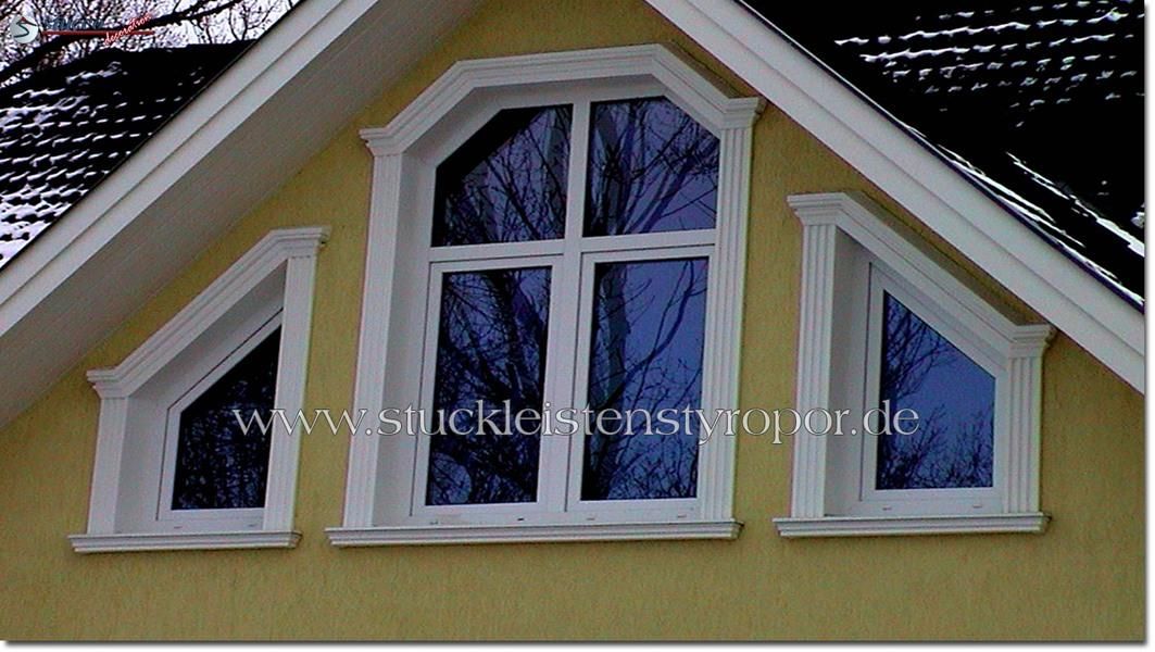Fassadenstuck Zierleisten Ankara 108 rechtes Schließelement