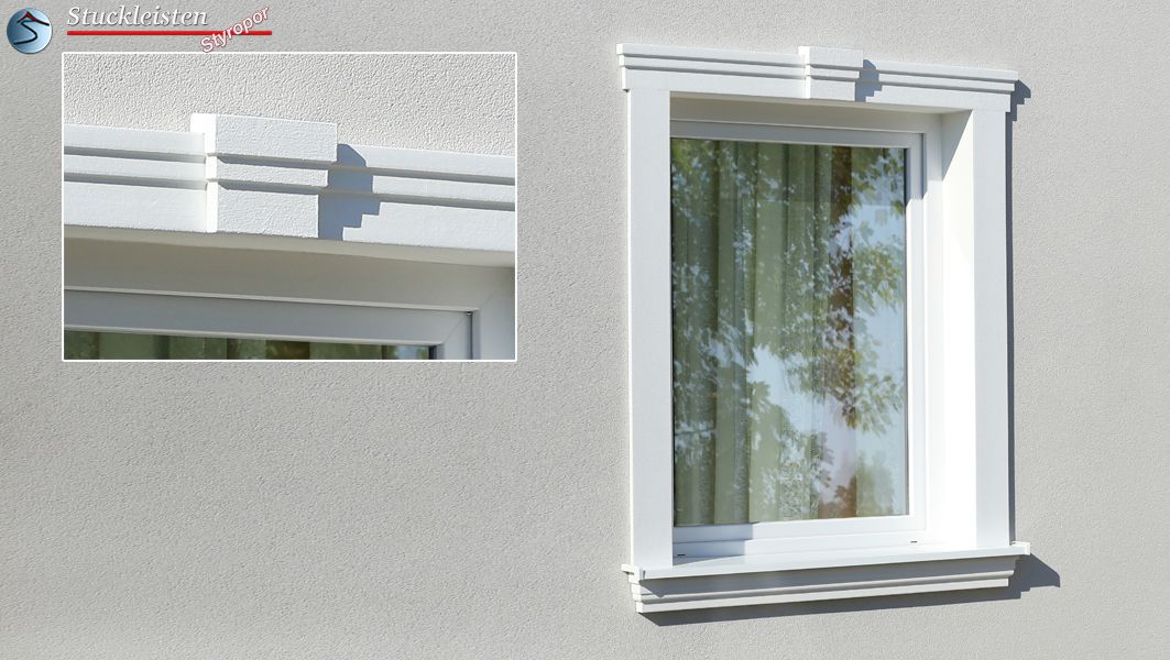 Zierleisten und Zierprofile für Fenster und Türen 