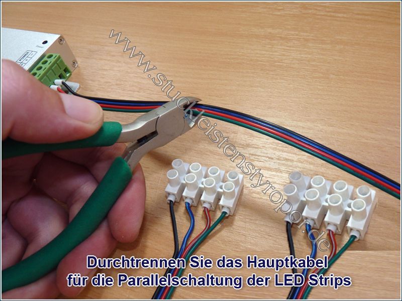 Mehrfarbige RGB LED Strips SMD 5050 LED Streifen