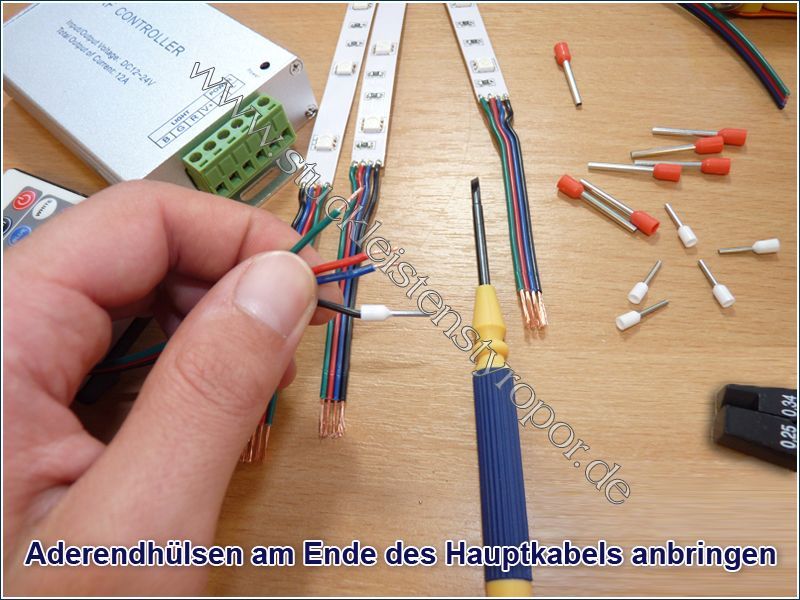 2 Led Streifen An Ein Netzteil Anschließen LED Trafos Netzteile für LED Streifen