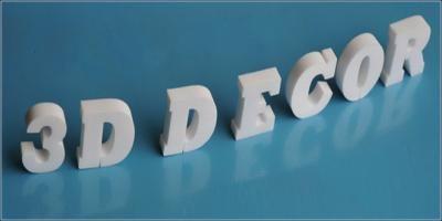 3D Buchstaben und 3D Zahlen aus Styropor 3D Buchstaben und 3D Zahlen aus Styropor