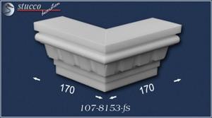 Fassadenprofil Canberra 107-F Hausfassaden Eckelement Fassadenprofil Canberra 107-F Hausfassaden Eckelement