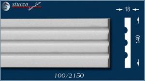 Aussenstuck Zierleisten Freetown 100 unbeschichtet Aussenstuck Zierleisten Freetown 100 unbeschichtet