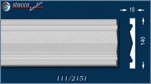 Außenstuck Zierleisten Havanna 111 unbeschichtet Außenstuck Zierleisten Havanna 111 unbeschichtet