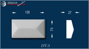 Aussenstuck Zierornamente Avitus DT-3 unbeschichtet Aussenstuck Zierornamente Avitus DT-3 unbeschichtet