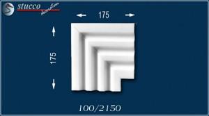 Aussenstuck Eckelement Freetown 100 unbeschichtet Aussenstuck Eckelement Freetown 100 unbeschichtet