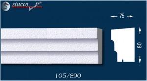 Fensterbankprofil Idaho 105 unbeschichtet Fensterbankprofil Idaho 105 unbeschichtet