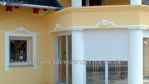 Stuck aussen Gesims Fensterverzierung Stuck aussen Gesims Fensterverzierung