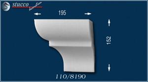 Fassadenprofil Tokyo 110 linkes Schließelement Fassadenprofil Tokyo 110 linkes Schließelement