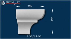 Fassadenprofil Tokyo 110 rechtes Schließelement Fassadenprofil Tokyo 110 rechtes Schließelement