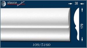 Fassadenprofil Stuckleiste Singapore 109 unbeschichtet Fassadenprofil Stuckleiste Singapore 109 unbeschichtet