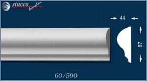 Fassadenprofile Stuckleisten Soul 60 unbeschichtet Fassadenprofile Stuckleisten Soul 60 unbeschichtet