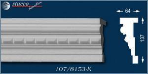 Unbeschichtetes Fassadenprofil Damascus 107-K