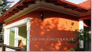 Fassadenstuck außen auf Kundenwunsch gefertigt Fassadenstuck außen auf Kundenwunsch gefertigt