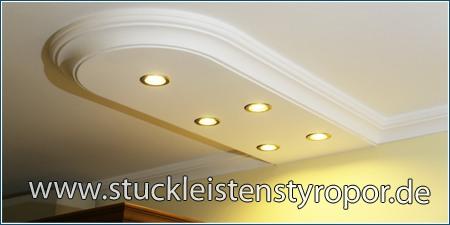 LED-Spots in der Stuckleiste Trier 400+14 LED-Spots in der Stuckleiste Trier 400+14