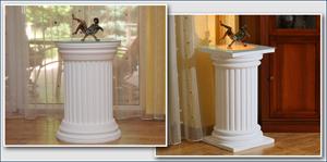 Komplette Dekosäulen zur Raumgestaltung Komplette Dekosäulen zur Raumgestaltung