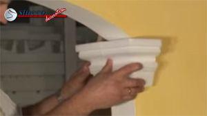 Stuckarbeiten mit Styroporstuck