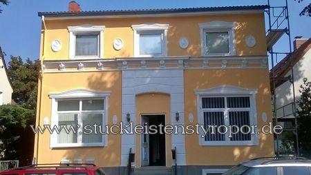 traditionelle Stuckfassade