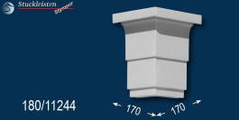 LED Stuck beschichtetes Fassadenprofil Wolfsburg 180 äußeres Eckelement beschichtet LED Stuck beschichtetes Fassadenprofil Wolfsburg 180 äußeres Eckelement beschichtet