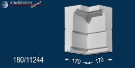 LED Stuck beschichtetes Fassadenprofil Wolfsburg 180 inneres Eckelement beschichtet LED Stuck beschichtetes Fassadenprofil Wolfsburg 180 inneres Eckelement beschichtet